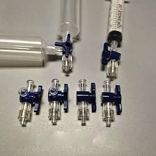 5pcs/Lot 2 Ways 3 Ways Stopcock With luer Lock Connection PC Ozone Resistant Material