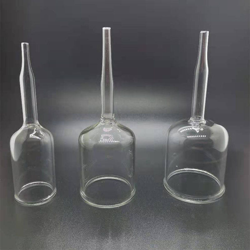 Small-Medium-Large Size Glass Ozone Cupping Cup For Ozone Therapy