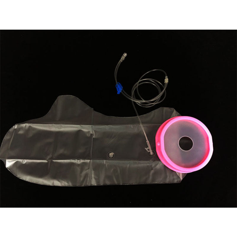 Medical Grade Silicone Ozone Limb Bag Reused Type With Tube Connector And Silicone Tube