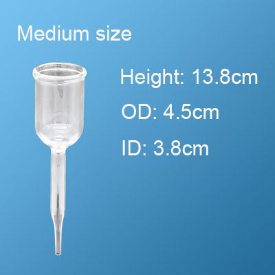 Small-Medium-Large Size Glass Ozone Cupping Cup For Ozone Therapy