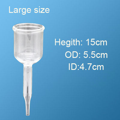 Small-Medium-Large Size Glass Ozone Cupping Cup For Ozone Therapy