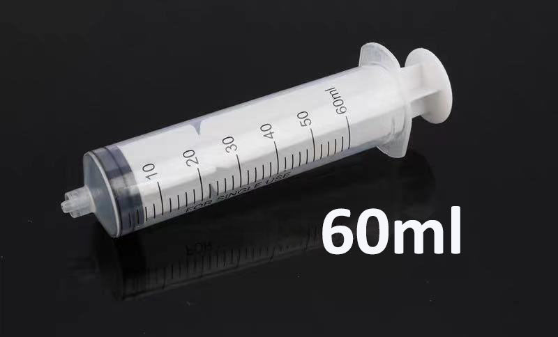 10 Pieces/Lot 1-2-5-10-20-30-60-100-200ml Luer Syringe